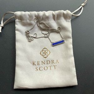 Leanor Cobalt Cat’s Eye Kendra Scott Necklace